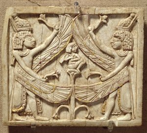 Génies ailés, période assyrienne, vers 750 av. J.-C.